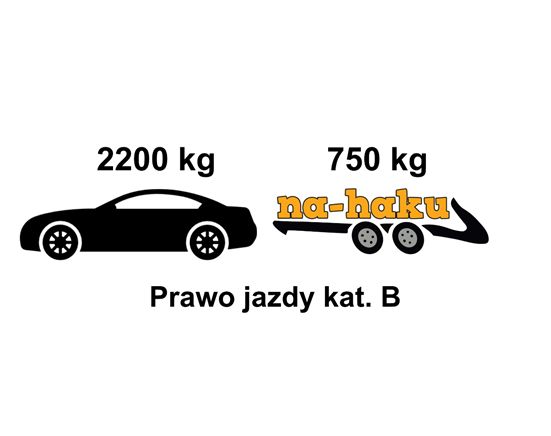 Prawo jazdy kat. B - 2200kg + 750kg