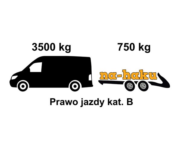 Prawo jazdy kat. B - 3500kg + 750kg