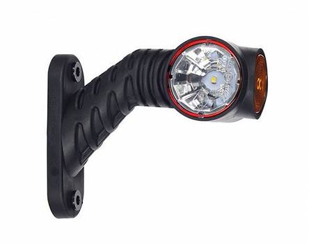 Lampa obrysowa 3-funkcyjna LED ukośna lewa przyczepy