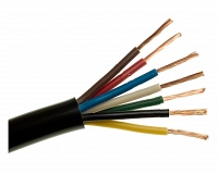 Przewód kabel przyczepy lawety 7 żył YLYs 7x0,75 mm