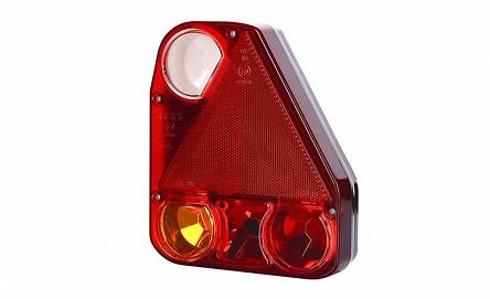 Lampa zespolona tylna narożna PRAWA przyczepy 