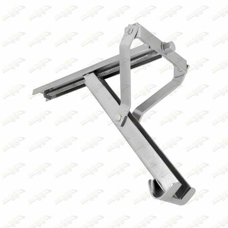 Podpora kempingowa śrubowa noga składana 500kg na klucz 17 zamiennik KNOTT