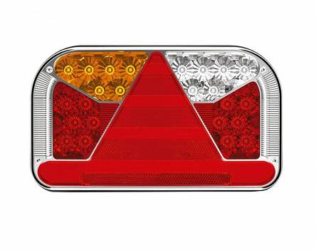 Lampa tylna LED zespolona 6-funkcyjna LEWA lawety
