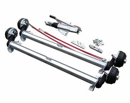 Układ AL-KO 2700kg ZESTAW osi tandem 1300mm