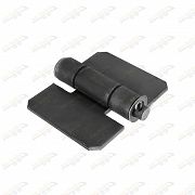 Zawias burtowy płaski – stal czarna, grubość 4 mm MOCNY