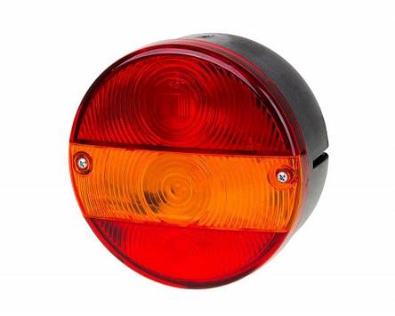  Lampa tylna naczepy przyczepy rolniczej lawety LEWA