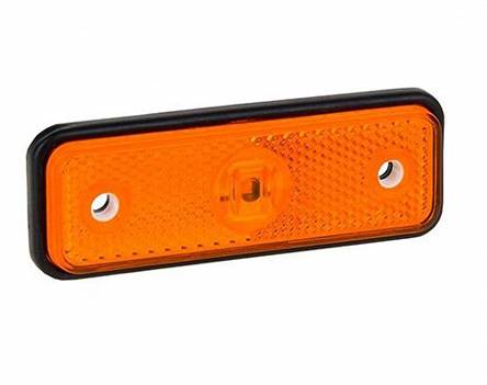 Lampa obrysowa żółta LED gabarytowa naczepy HERMETYCZNA