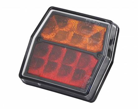 Lampa tylna LED 12V przyczepy Bajonet oświetlenie tablicy