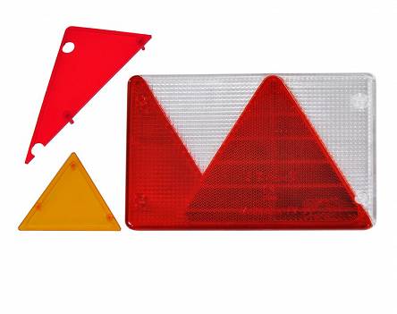 Klosz lampy tylnej Aspock Multipoint IV lewy