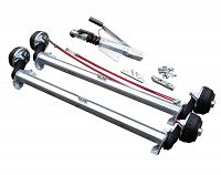 Układ AL-KO 2700kg ZESTAW osi tandem 1000mm