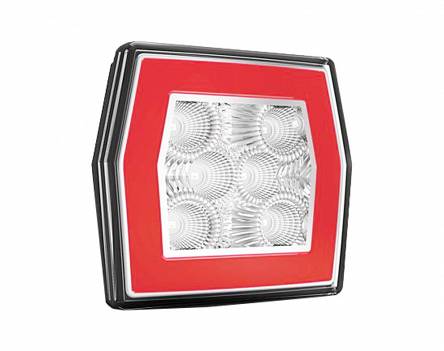 Lampa cofania LED hermetyczna 2-funkcyjna przyczepy