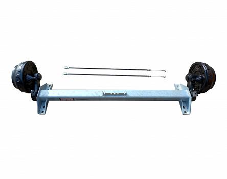 Oś hamowana KNOTT 1800kg 5x112 przyczepy 1800mm WYPRZEDAŻ