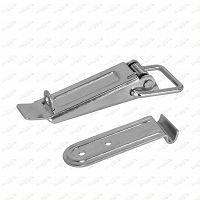 Zaczep burtowy zamek przyczepy komplet z zapinaczem